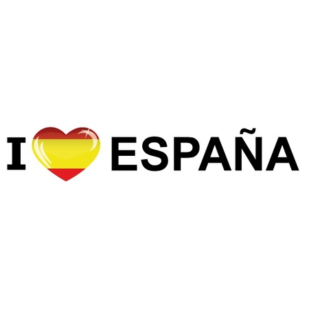 Flag Spain + 2 stickers
