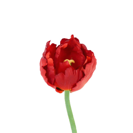 Kunst rode Tulp 25 cm Kunstbloemen