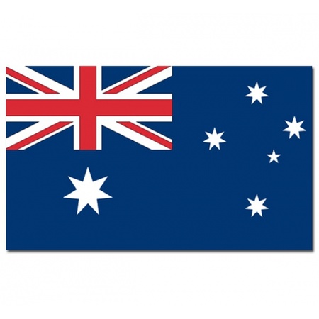 Australische vlag + 2 gratis stickers