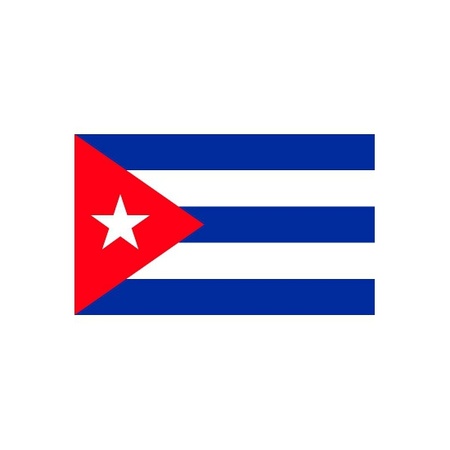 Cuba vlaggetjes stickers
