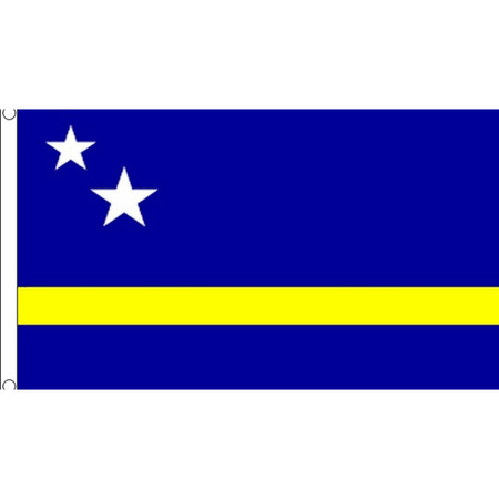 Voordelige vlag Curacao 90 x 150 cm