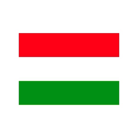 Hongarije vlaggetjes stickers