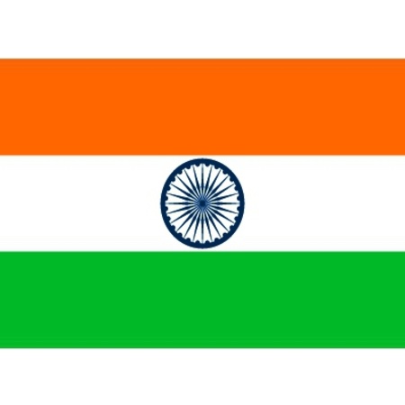 India vlaggetjes stickers