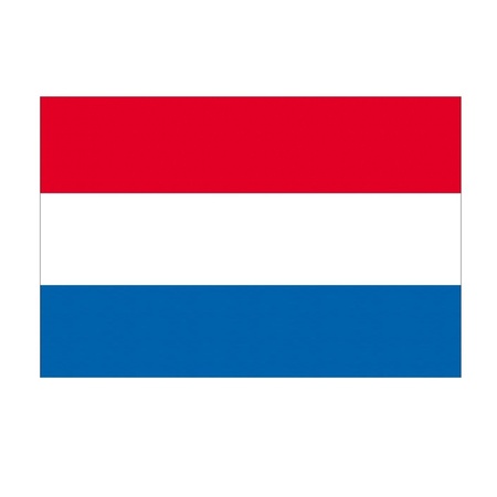 Nederlandse vlag + 2 gratis stickers