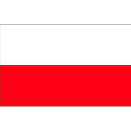 Polen vlaggetjes stickers
