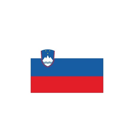Sloveense vlaggetjes stickers