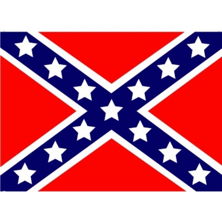 USA rebel vlaggetjes stickers