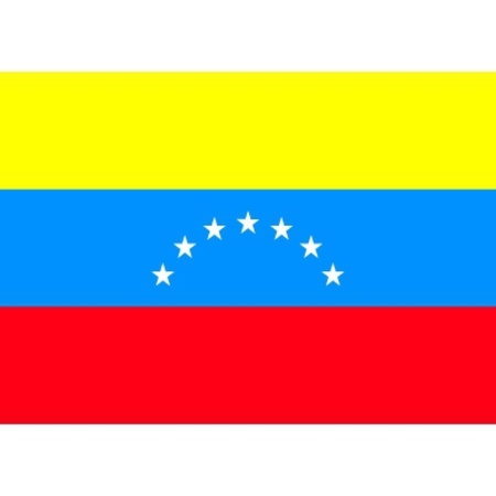 Venezuela vlaggetjes stickers