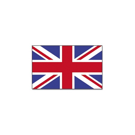 Engelandse vlag + 2 gratis stickers
