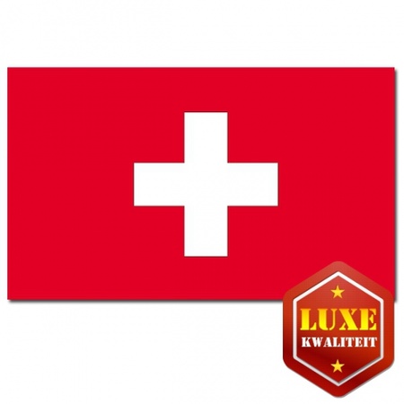Feest versiering Zwitserland vlag