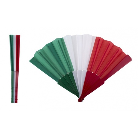 Waaier Italiaanse vlag