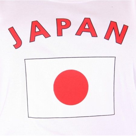 Japan tanktop met Japanse vlag print voor dames