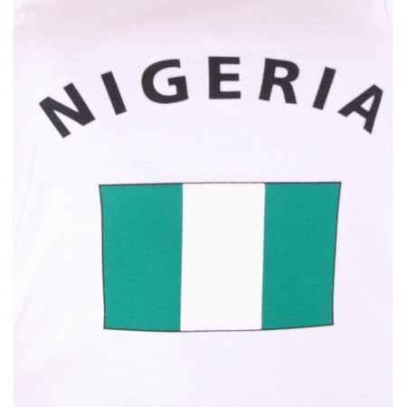 Nigeria tanktop met Nigeriaanse vlag print voor dames
