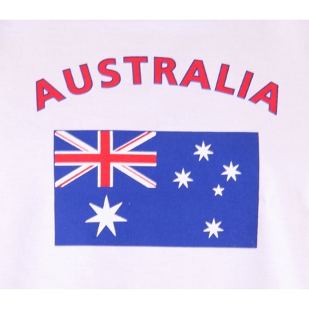 Australie tanktop met Australische vlag print