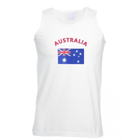 Australie tanktop met Australische vlag print