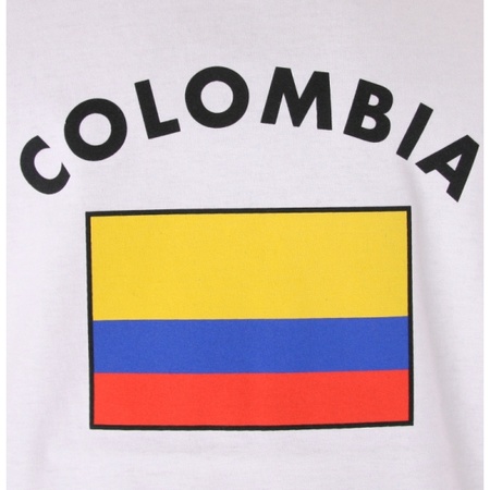 Colombia tanktop met vlag print