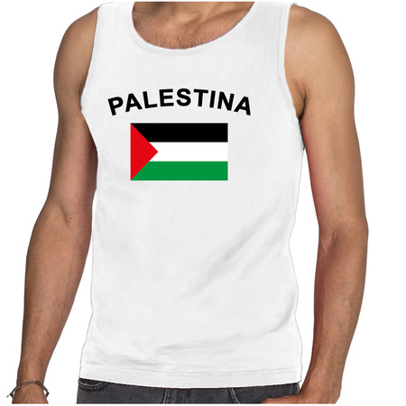 Tanktop met Palestijnse vlag print