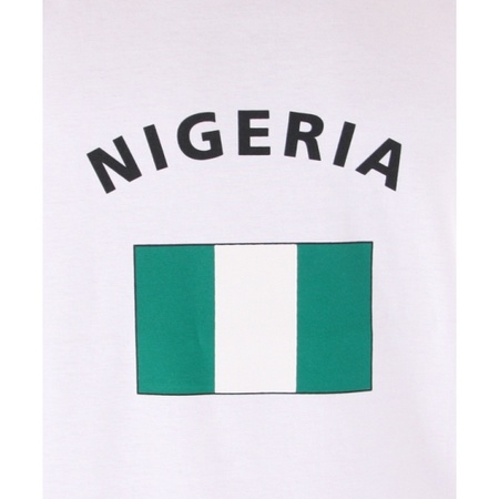 Tanktop met Nigeriaanse vlag print