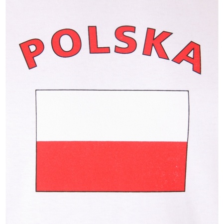 Polen tanktop met Poolse vlag print