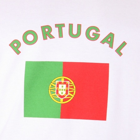Portugal tanktop met Portugese vlag print