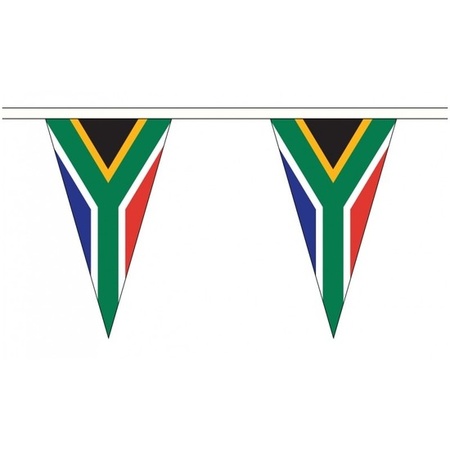 Zuid Afrika landen punt vlaggetjes 5 meter