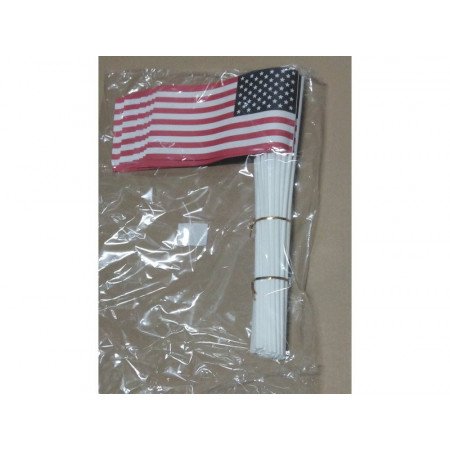 Waving flags - American flag - 50 pcs - America - 4th of July - USA