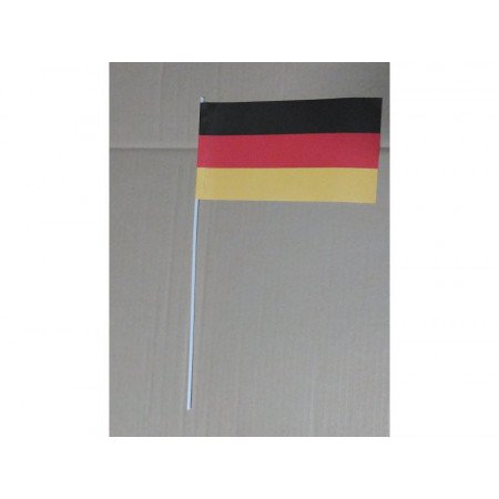 Papieren zwaaivlaggetjes Duitsland 12 x 24 cm