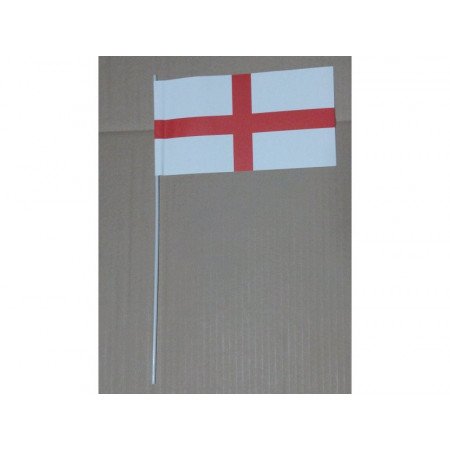 Papieren zwaaivlaggetjes Engeland 12 x 24 cm