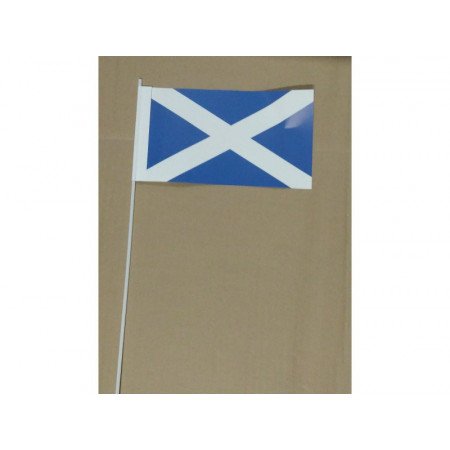 Papieren zwaaivlaggetjes Schotland 12 x 24 cm