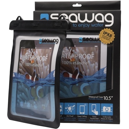 Zwarte waterproof hoes voor 10,5 inch tablets