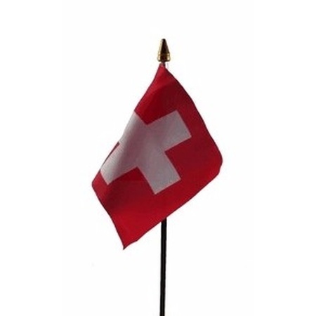 Zwitserland mini vlag landen versiering
